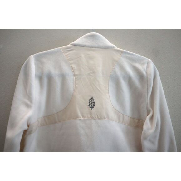FP Movement OB2070860 Women's Sz S Ivory In The Zone Fleece Zip-Up Jacket - Picture 2 of 10